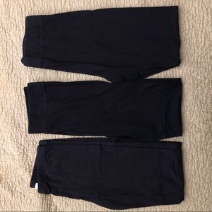 3 pairs of leggings